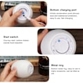 Miniatyrbillede 5 af 8: LED Æg Lampe Robust Vandtæt Nem at Bruge Fjernbetjening LED Lys til Hjemmefest