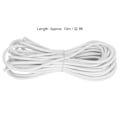 Miniatyrbillede 8 af 8: 6mm 10m / 32,8ft Polypropylen Fiber Rund Elastisk Reb Snøre Sy Tilbehør til Tøj