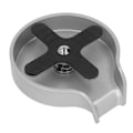 Miniatyrbillede 2 af 8: Kopvasker Krydset Indbygget Højtryks Automatisk Glas Skyl med 80cm Slange Trevejsventil til Kaffebar EU 3/8 Tråddiameter 16mm Argent