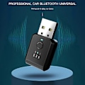 Pikkukuva 2 / 5: FM-lähetin Auton Langaton Bluetooth 5.0 Radiomodulaattori Autosarja Handsfree Audioadapteri Ei Viivettä