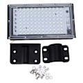 Pikkukuva 1 / 8: Ammattimainen 100 W:n LED-katulamppu, korkea kirkkaus, 96 LEDiä, energiansäästö, vedenpitävä ulkovalo, 180-240 V, puhdas valkoinen
