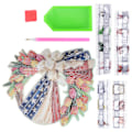 Miniatyrbild 6 av 8: DIY-set för strassmålning, robust handgjord 5D-diamantmålningsprydnad för avkoppling, heminredning (DZ660)