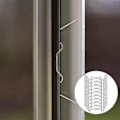 Miniatyrbild 2 av 5: 100 st Rostfria Växthus Glaspanel Clips Växthus W Tråd Clips Glasning Z Typ Clips-B5