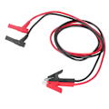 Miniatyrbillede 8 af 8: 2 stk. bananplugg til krokodilleklemme kabel kraftig PVC messing multimeter testledningssæt 1000V 15A