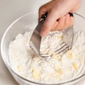 Miniatyrbillede 3 af 5: 1 stk. dejmixer, kageskraber i rustfrit stål, egnet til smør, kiks, bagning, æltning, dej, tærtebund, mandler - manuelt køkkenredskab (pi