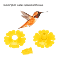 Miniatyrbillede 3 af 6: Kolibriføderblomster - Sæt med 30 foderporte til hængende fugle - Haveartikler (gul) yellow