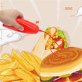 Miniatyrbillede 3 af 5: Falsk spray ketchup flaske prank salat flaske rød plastik prank joke legetøj til aprilsnar april fools dag halloween fest