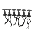 Miniatyrbilde 2 av 8: 6 stk Surfebrett Leash Ben Tau Plug Nylon Plast Surf Leash Plug Surfebrett Tilbehør Svart