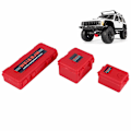 Pikkukuva 2 / 8: Simulointityökalupakki Matkalaukku Koristelu 1/10 RC Crawler TRX4 SCX10 90046 D90(Punainen)
