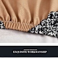 Miniatyrbilde 5 av 5: Clic Clac Sofatrekk Stretch Elastisk Sofatrekk Print (Oransje Og Svart)