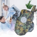 Miniatyrbillede 5 af 8: 400M klar intercom afstand udendørs børn feltsimulering tovejs radio walkie talkie legetøj 1 par med to farver