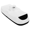 Miniatyrbild 7 av 8: ABS Typ-C Dubbel Slot Laddare Dock Controller Stativ för Sony PS5 Controller Gamepad Vit