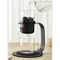Miniatyrbillede 3 af 5: Glas Tekande til Nem Brygning - Blomstertekande med Drypfilter, A