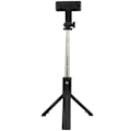 Miniatyrbillede 7 af 8: Aluminiumlegering Selfie Stick Udtrækkelig Tripod Trådløs Bluetooth Foldbar Mini Beslag