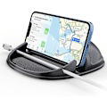 Miniatyrbillede 1 af 4: Universal Dashboard Biltelefonholder til iPhone 14 13 12 Pro Max 11 XR XS 8 7 Plus, Samsung Galaxy, Huawei, OnePlus og mere