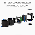 Pikkukuva 4 / 5: Kannettava Mini o Bluetooth-kaiutin Musta 11cm*8.5cm*8.5cm