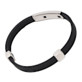 Miniatyrbillede 2 af 8: Silikone Armbånd Statisk Forebyggelse Håndledsstropper Band Eliminer Body Statisk Armbånd Stål og Sort
