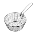 Pikkukuva 1 / 5: Siiviläkori Hieno Verkko Tarttumaton Pohja Kokoontaitettava Kahva 24 cm