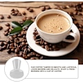 Miniatyrbild 3 av 5: Espressokaffetamper i rostfritt stål - 40 mm diameter, platt bas, påfyllningsbar & återanvändbar