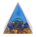 Miniatyrbild 1 av 8: Orgone Pyramid Energy Generation Fridfullt sinne Hållbar Unik design Kristallpyramid för kontorsrum