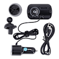 Miniatyrbillede 1 af 8: Bil Bluetooth FM-sender Multifunktionel håndfri opkald QC3.0 Hurtig opladning Bluetooth-biladapter
