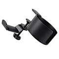 Miniatyrbillede 2 af 8: Under Desk Hovedtelefon Stativ 360 Graders Rotation Desktop Vandkop Opbevaring Mount til Kontor Sort