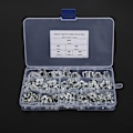 Miniatyrbild 4 av 8: 110st 1 Box T-muttrar RiveT-mutter M10\M8\M6 \M5\M4\M3 Fyra klor Galvaniserad T- set