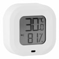 Miniatyrbillede 4 af 8: Smart Termometer Hygrometer til Bluetooth Indendørs Temperatur Fugtighedsmåler til Hjem Garage Drivhus Hvid