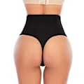 Miniatyrbild 2 av 4: Sömlös Tummy Control Thong Shapewear för kvinnor L svart