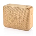 Miniatyrbild 1 av 8: Trådlös Bluetooth-högtalare HiFi Stereo Bass Multifunktionell Mini Bärbar Trådlös Högtalare för Utomhus Resor Hem Guld