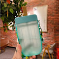 Miniatyrbilde 4 av 5: 300ML Popsicle-formet Drikkeflaske i Plast for Barn med Sugerør (Blå) rosa