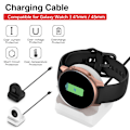 Miniatyrbillede 2 af 8: Smart Watch Oplader Oplader Strømadapter Dock Stand Beslag Kompatibel til Samsung Galaxy Watch 3 41mm/45mm