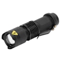 Miniatyrbillede 5 af 8: LED-lommelygte 1-tilstand, udtrækkelig vandtæt håndholdt lampe til jagt på biavl Rødt lys