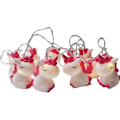 Miniatyrbilde 1 av 2: 10 LED Feelysslysr med Batteridrift - Fantastiske Feelysslysr for Soveromsdekorasjon, Varmt Hvit, 17*9*11cm