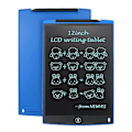 Miniatyrbilde 2 av 5: 12 Elektronisk Digital LCD Skrivebrett Tegnebrett Grafikk For Barn Gaver Zzs -GSL Blå
