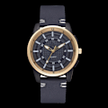 Miniatyrbillede 3 af 3: Mænd Casual Stilfuldt Quartz Analog PU læderrem Ur Business Armbåndsur (Blå)