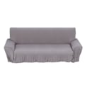 Miniatyrbild 2 av 2: Soffa Soffa Stretch överdrag Soffskydd Slipcover Tvättbar tresitsig grå 190~230cm