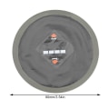 Miniatyrbillede 2 af 6: 10 stk 90 mm bil naturgummi dæk dæk reparation af punkteringer Cold Roud Patch Tubeless Patches