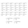 Miniatyrbillede 2 af 5: 40 stk. til Model Y 20-23 Navkapsel Fælgplaster 20 Tommer Hjul, Hvid