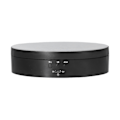 Pikkukuva 8 / 8: Moottoroitu pyörivä näyttöjalusta 138 mm sähköllä pyörivä levysoitin 3 nopeudella säädettävä USB virtalähteellä toimiva korujen näytön pidike, musta