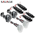 Miniatyrbild 2 av 5: 2023 LED Blinkers Blinkljus för Yamaha Yzf R7 R6 R1 R1m Yzfr7 Yzf-r7 Motorcykeltillbehör Mini Blinkande Lampindikatorer Rök