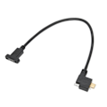 Miniatyrbilde 1 av 8: Type C til Type C-kabel 10 Gbps 5A 4k gullbelagt standard 16+1 kjerner 0,3 meter hann til hann USB3.1-kabel