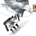 Miniatyrbilde 5 av 8: IP65 Vanntett Tracing Tegnebrett Maling Skriveskisse Refleksjonsspeil med Bracket7inch