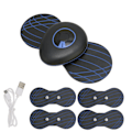 Pikkukuva 1 / 8: Neck Massager Patch Mini Lymphatic Drainage 6 tilaa Biosähköinen USB lataus Säädettävä kohdunkaulan hierontatyyny