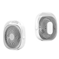Miniatyrbild 3 av 5: Liten USB-bordsfläkt Bärbar Minifläkt 360° Rotationsbar Tyst Kylfläkt för Hem Kontor Sovrum