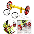 Miniatyrbillede 3 af 5: Easy Wheel Teleskopstang Foldecykel Easywheel Bageste Last E x tension Rod--