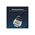 Miniatyrbilde 4 av 5: Ethernet-kabel, LAN RJ45 Nettverkskabel SFTP Hastighet 40 Gbps / 2000Mhz (5M)