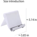 Miniatyrbilde 3 av 4: Sett med 4 fargejusterbare bordhyller i plast for 6-11 tommers nettbrett, kompatible med iPhone 14 Pro Max Samsung Galaxy Note air Mini Android Alle Smar