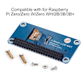 Pikkukuva 8 / 8: 1,3 tuuman IPS OLED LCD -näytön hattu Raspberry Pi 3B+/3B/Zero W