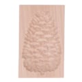 Miniatyrbillede 5 af 8: Træ Cookie Form Bøg Genanvendelig Vaskbar Biscuit Press Stempel Form til Køkken Bagning Fyrretræ Kogle